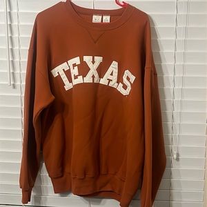 Texas Sweatshirt XL Burnt Orange